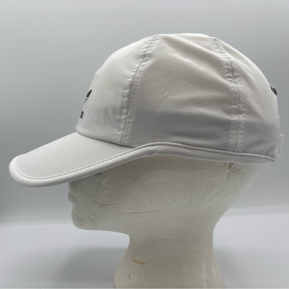 Adidas Originals Women’s Original Relaxed Black/White Nylon StrapBack Hat OSFM - Picture 5 of 16